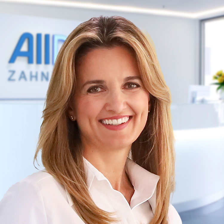 Portrait Geschäftsführerin Ivona Leventic (AllDent Holding)