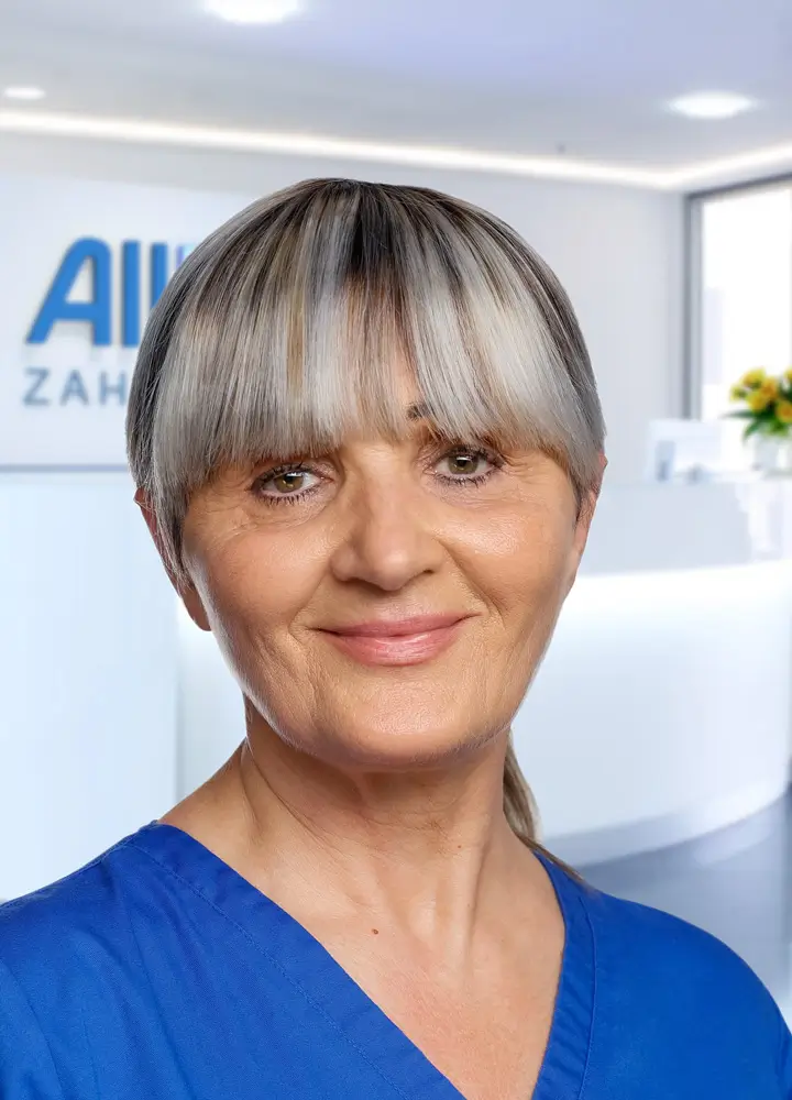 Portrait zahnmedizinische Prophylaxeassistenz Marija Gruber (AllDent Dresden)