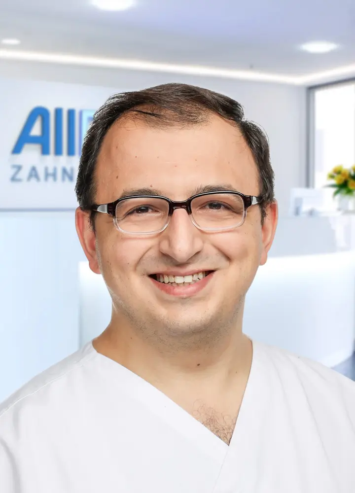 Portrait Zahnarzt Nasouh Alshah (AllDent Dresden)