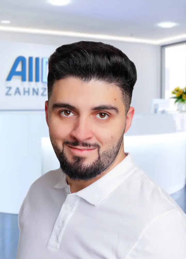 Portrait Zahnarzt Karam Barizi (AllDent Dresden)