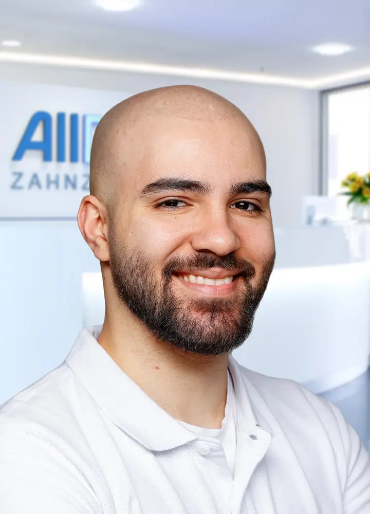 Portrait Zahnarzt Taha Hashimeh (AllDent Dresden)