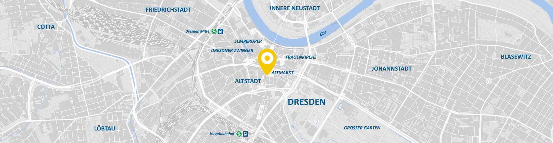 Stadtkarte AllDent Dresden