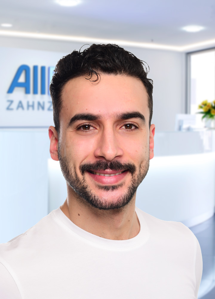 Portrait Zahnarzt Okba Suleiman (AllDent Dresden)