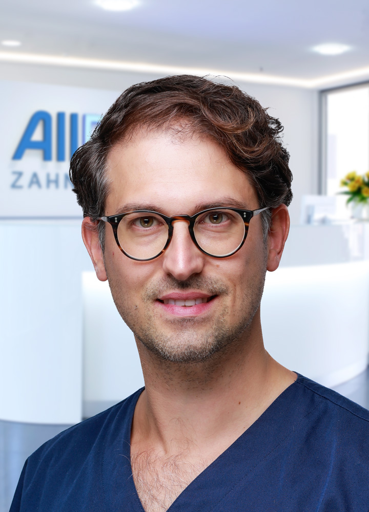 Portrait Oralchirurg S. Haidari (AllDent Stuttgart)