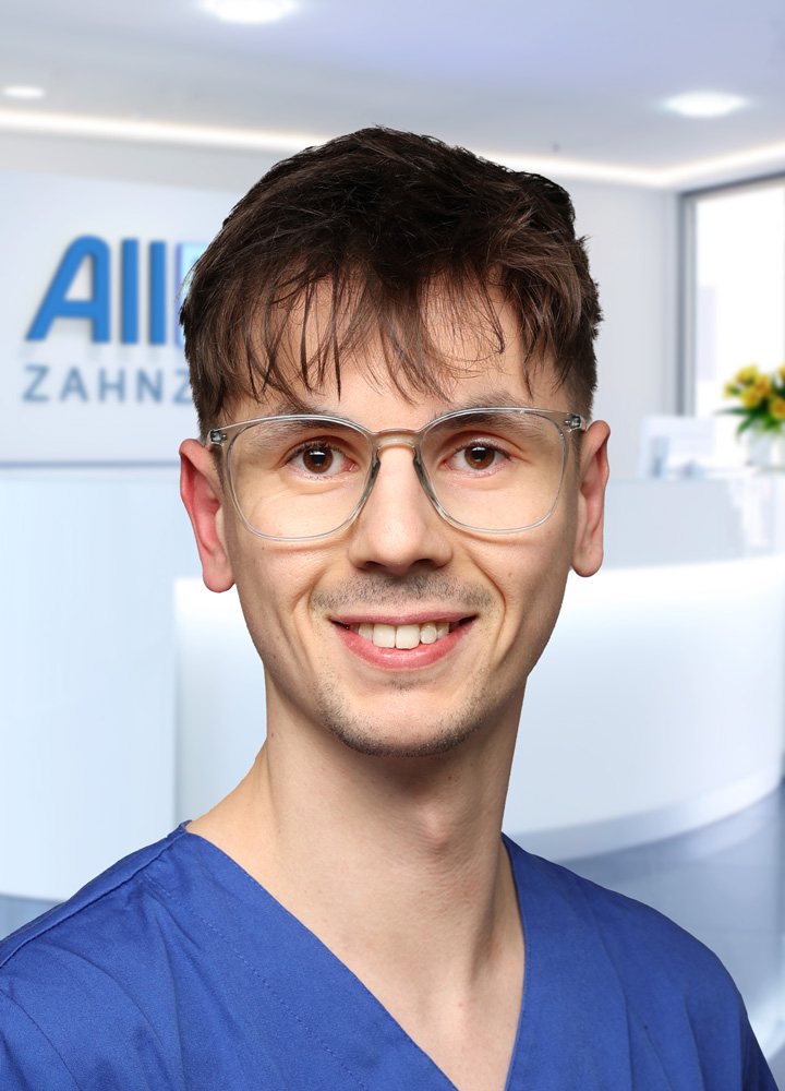 Portrait PZR Jonas Baubisch (AllDent Dresden)