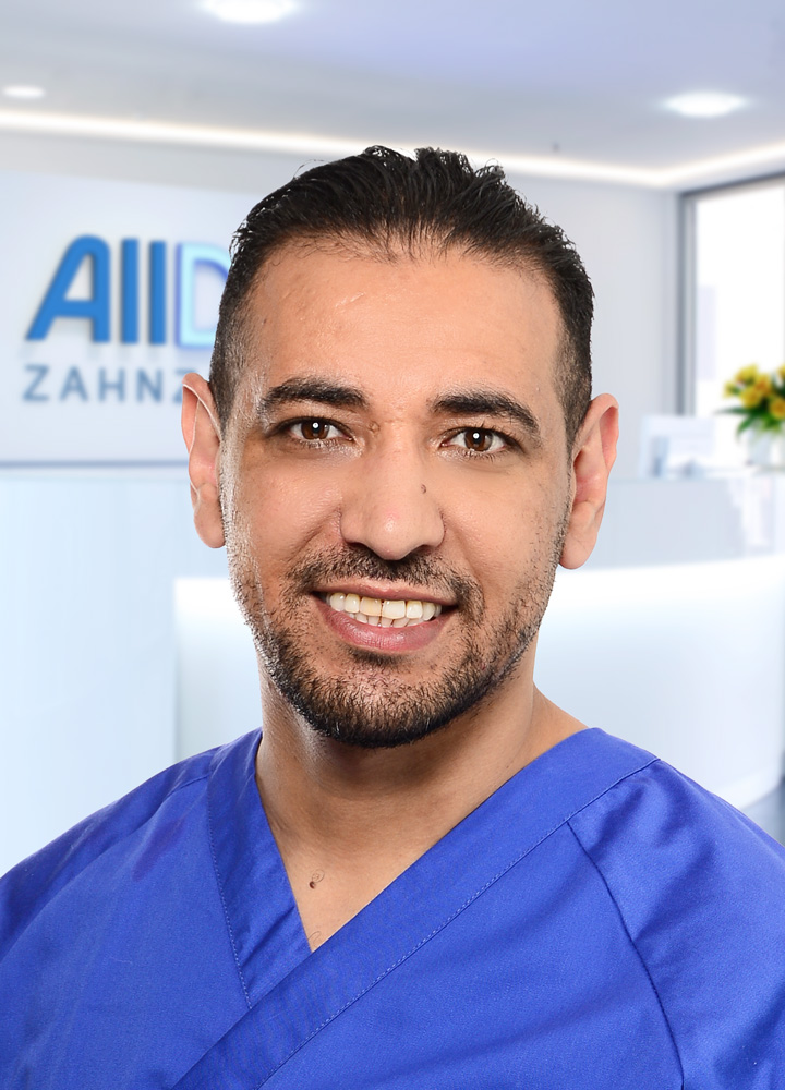 Portrait Zahnmedizinische Prophylaxeassistenz Hamza (AllDent Dresden)